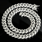 18mm Classic Miami Cuban Link Chain in 14K Gold
