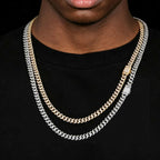925S & VVS Moissanite 6MM Bling Cuban Link Chain