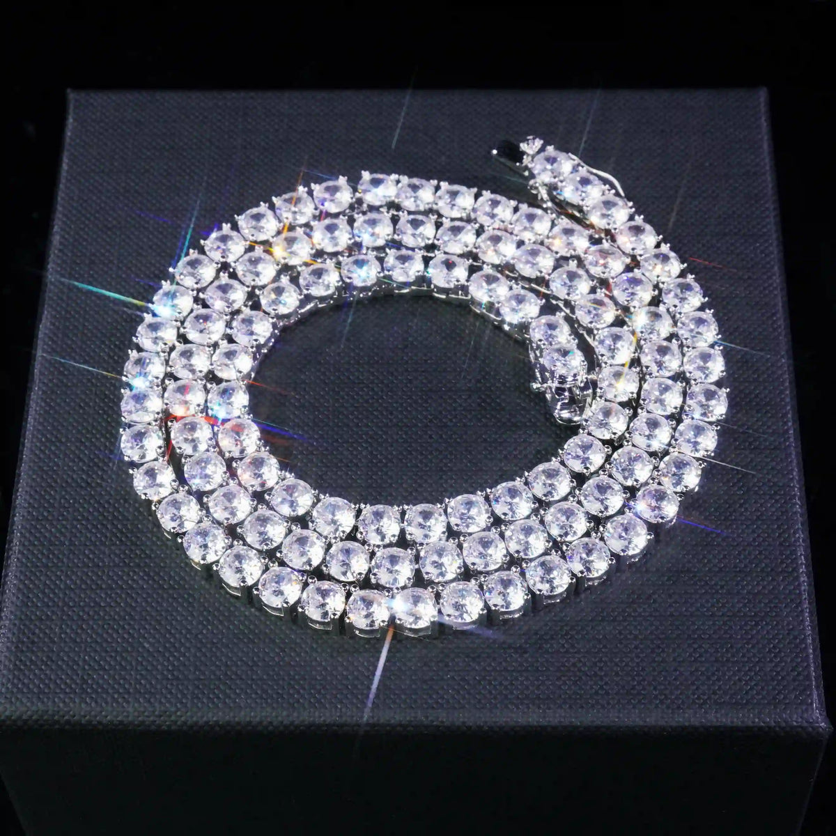 5mm Iced Out Micro Pave Bling Tennis Chain
