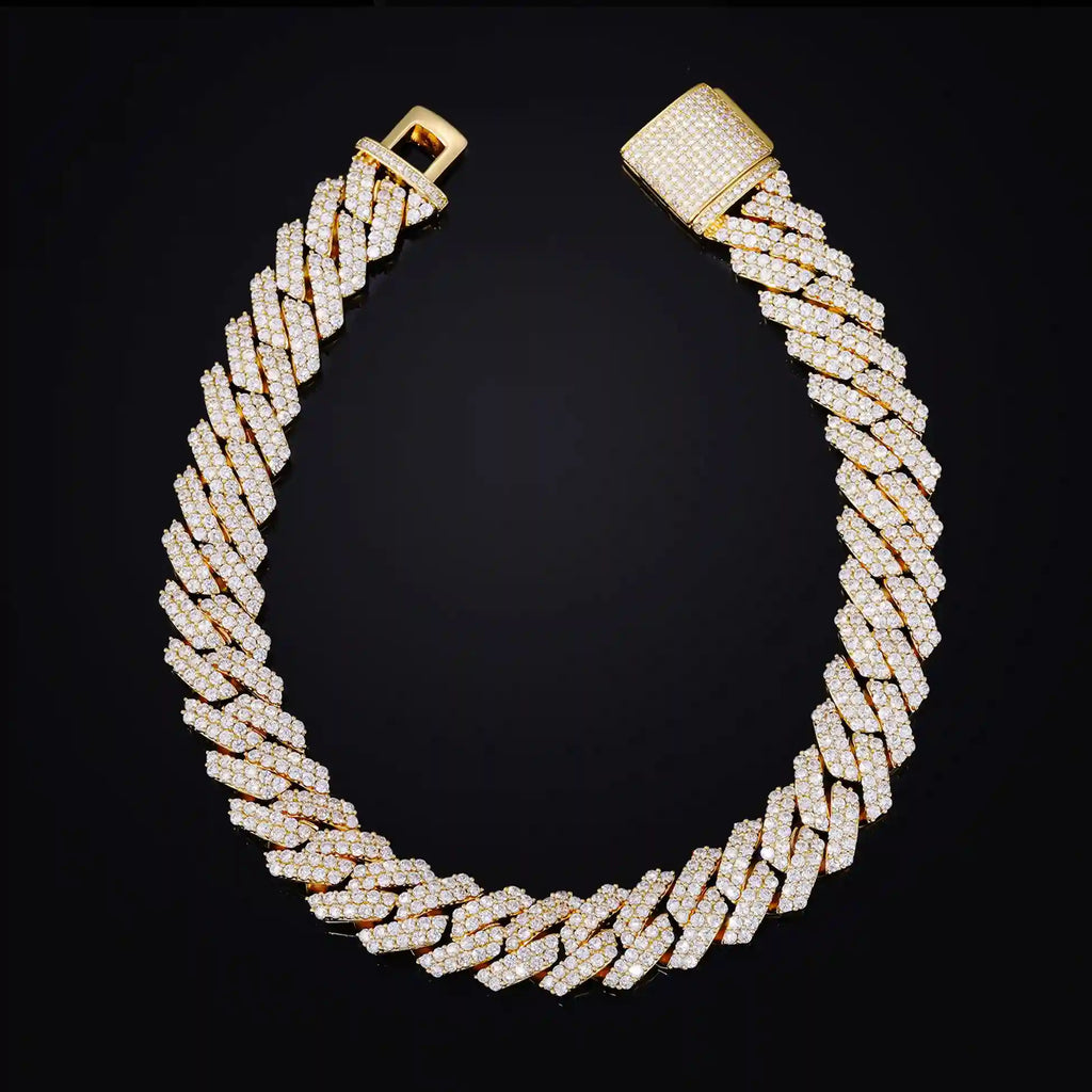 20MM Double Row Cuban Link Chain