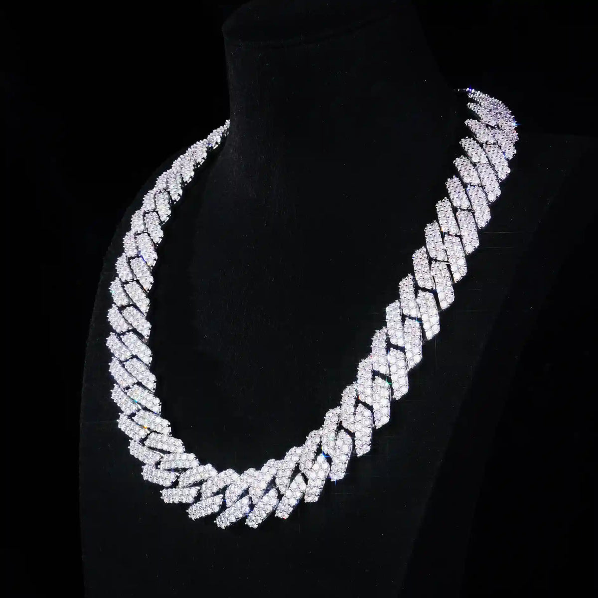 20MM Double Row Cuban Link Chain