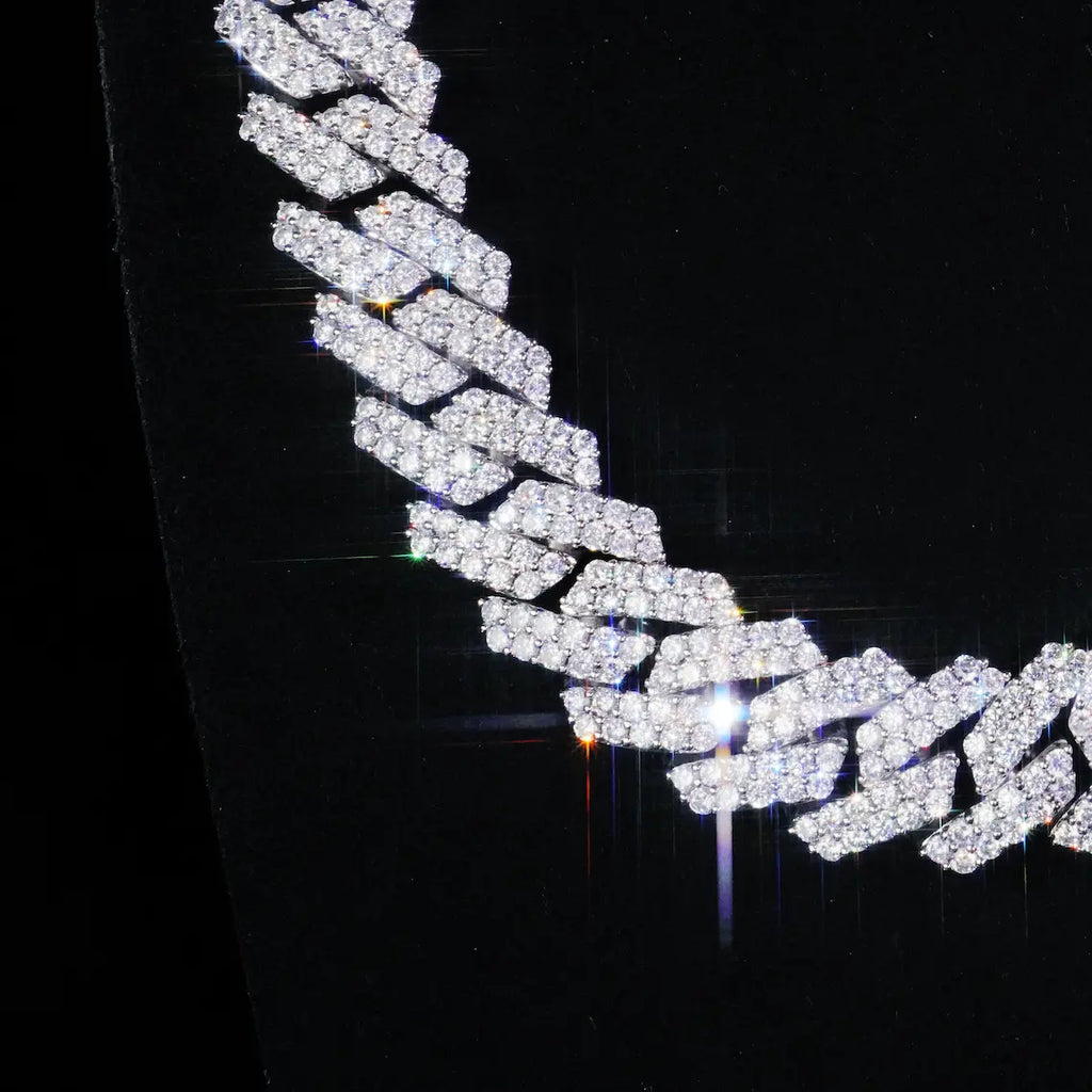 20MM Double Row Cuban Link Chain