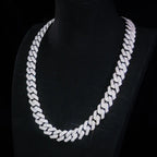 14mm Iced Out CZ Cuban Link Chain