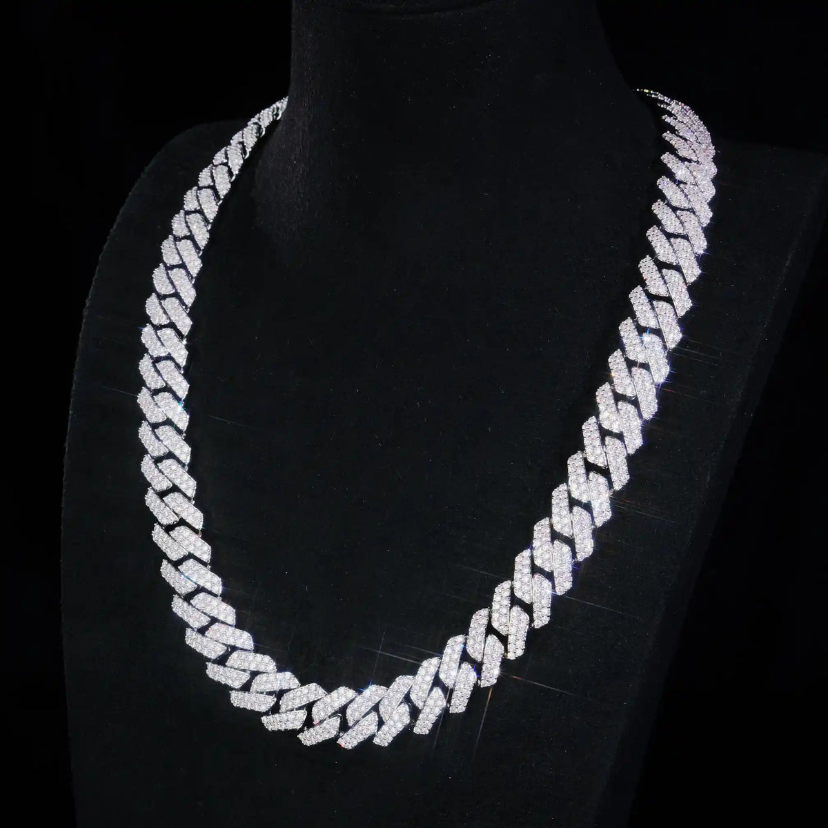 14mm Iced Out CZ Cuban Link Chain