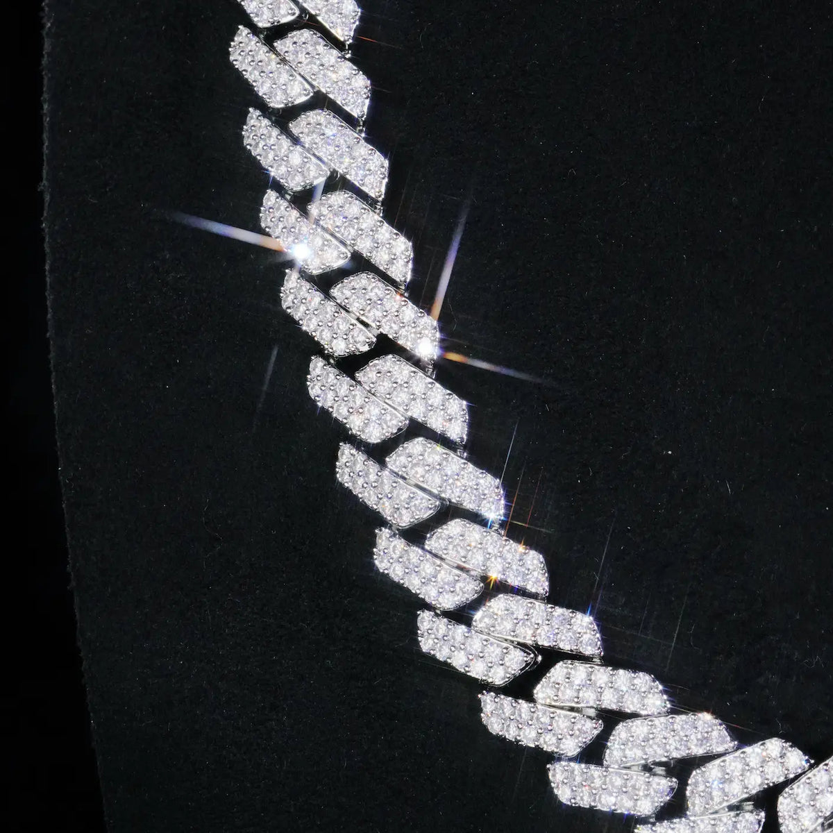 14mm Iced Out CZ Cuban Link Chain
