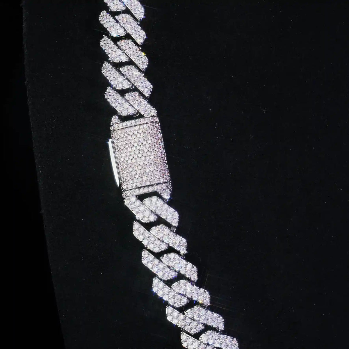 14mm Iced Out CZ Cuban Link Chain