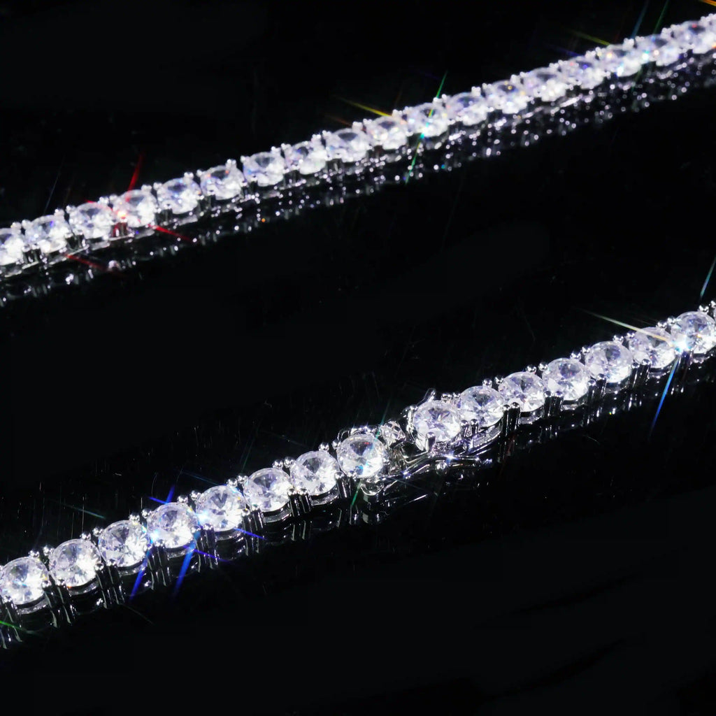 5mm Iced Out Micro Pave Bling Tennis Chain