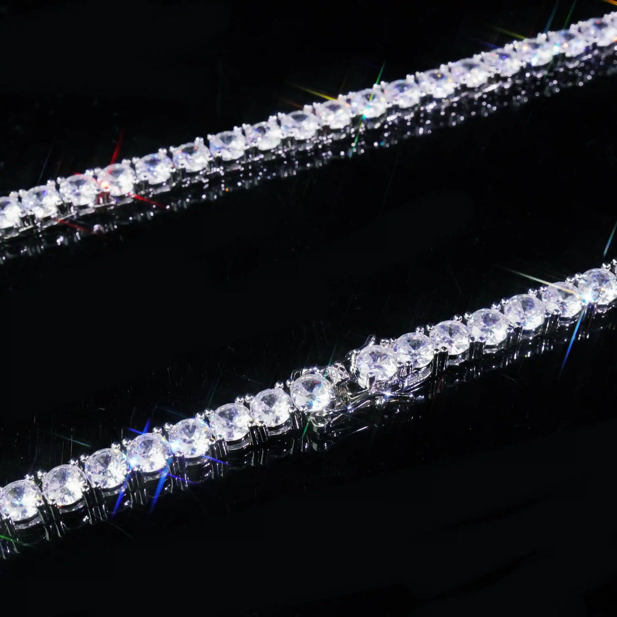 5mm Iced Out Micro Pave Bling Tennis Chain