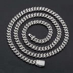 925S & VVS Moissanite 6MM Bling Cuban Link Chain