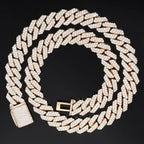14mm Iced Out CZ Cuban Link Chain