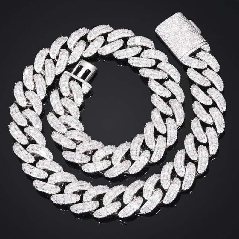 20mm Gold Bubble Cuban Link Chain